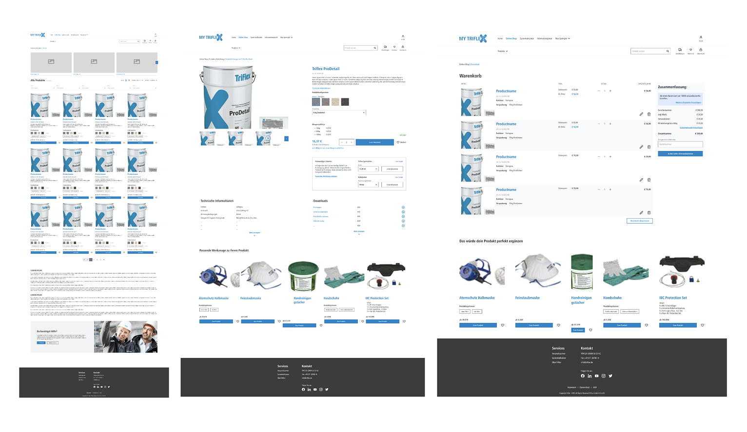 Stand-Alone Online-Shop